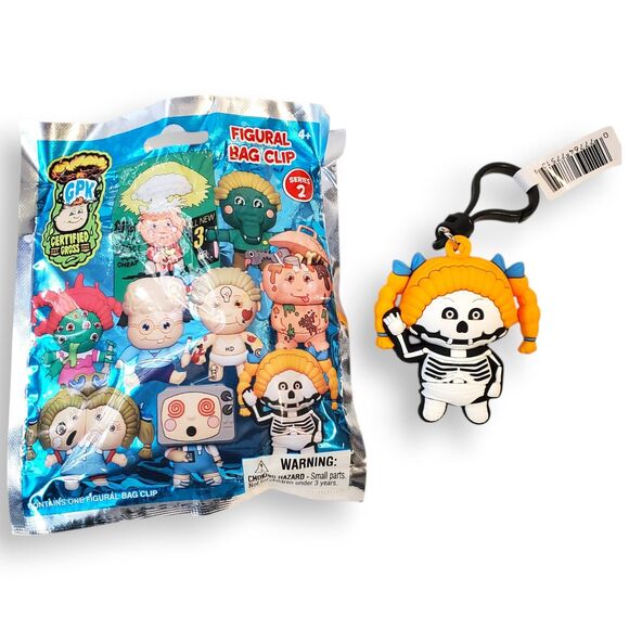 Garbage Pail Kids Bony Joanie Figural Bag Clip Series 2 - 2022 Opened Blind Bag - Picture 3 of 4